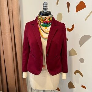 Limited knit blazer